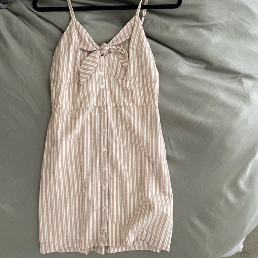 Striped Abercrombie dress